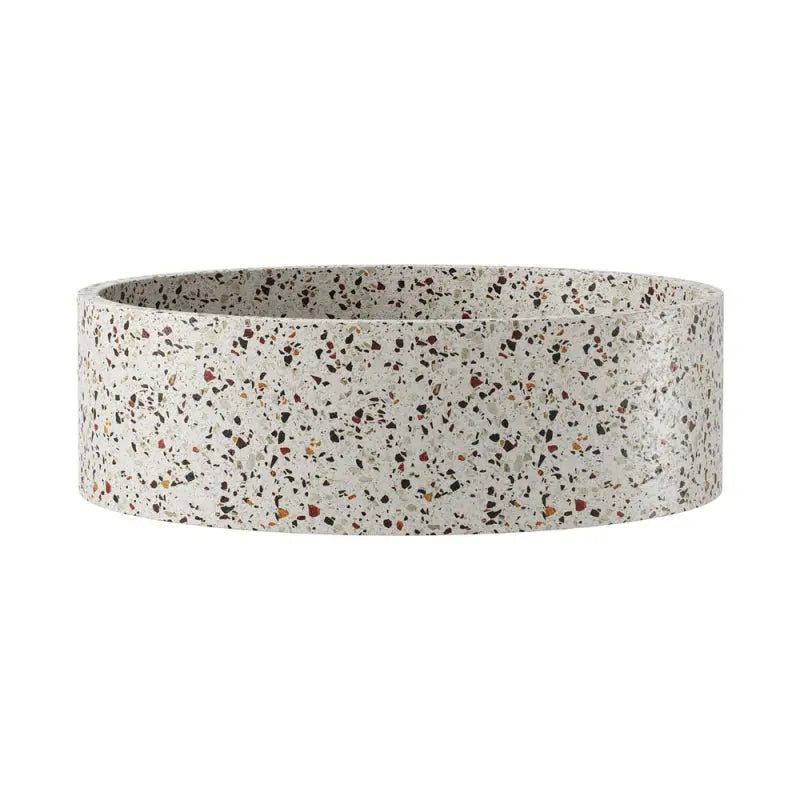 Jada Round Concrete Above Counter Basin, Terrazzo fienza