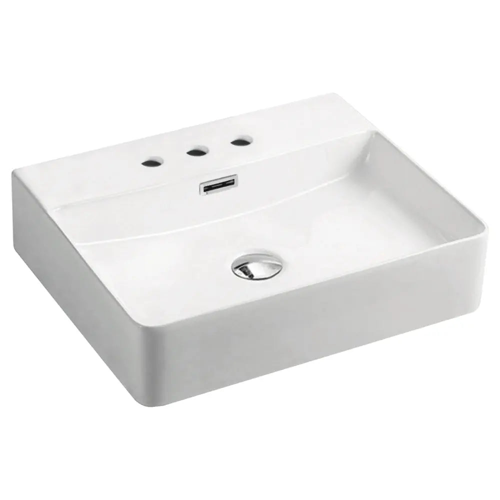 Petra Above Counter Basin, 3 Tap Holes fienza