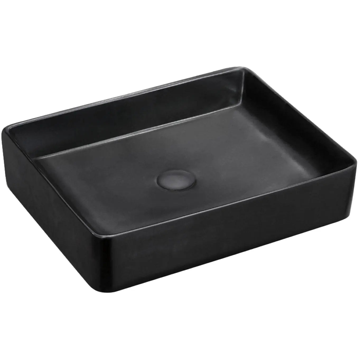 Luciana Above Counter Basin, Matte Black fienza
