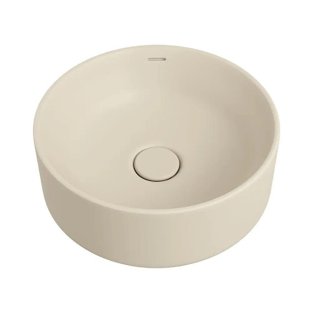 Reba Luxe Above Counter Basin, Matte Khaki fienza