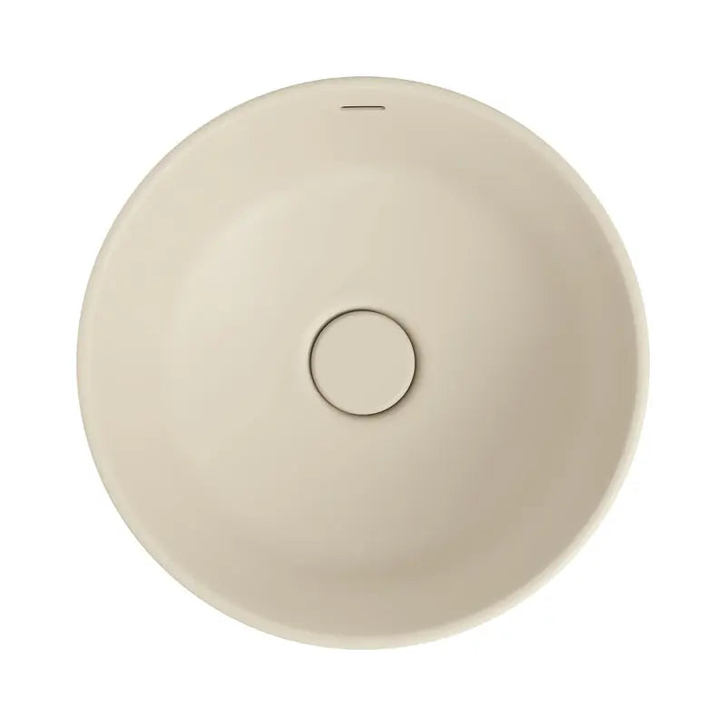 Reba Luxe Above Counter Basin, Matte Khaki fienza