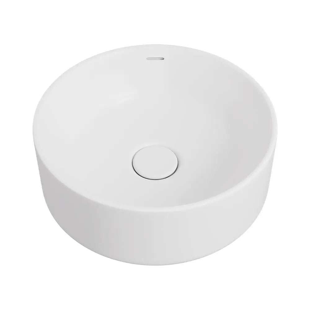 Reba Luxe Above Counter Basin, Matte White fienza