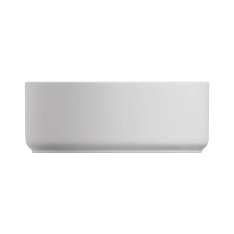 Reba Luxe Above Counter Basin, Matte White fienza