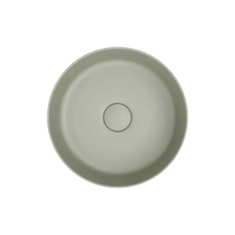 Reba Mini Above Counter Basin, Matte Olive fienza