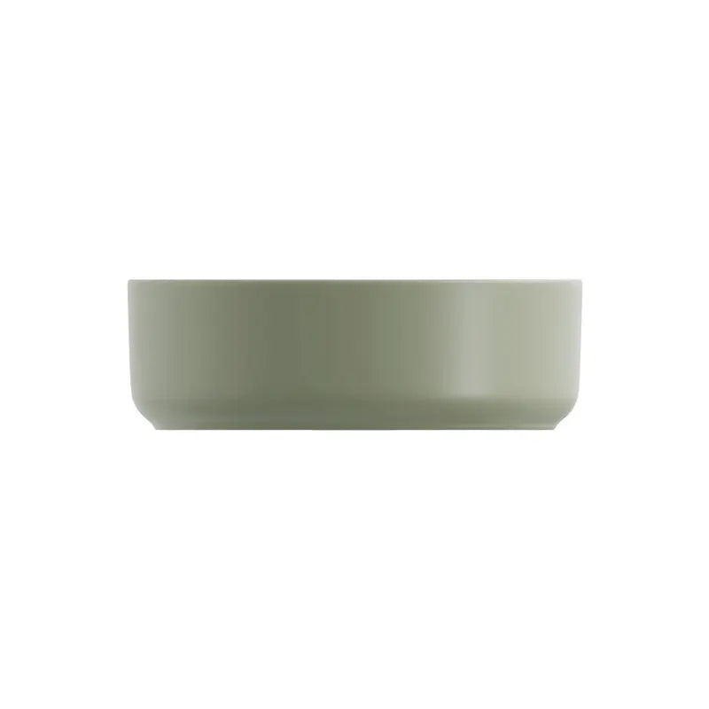 Reba Mini Above Counter Basin, Matte Olive fienza