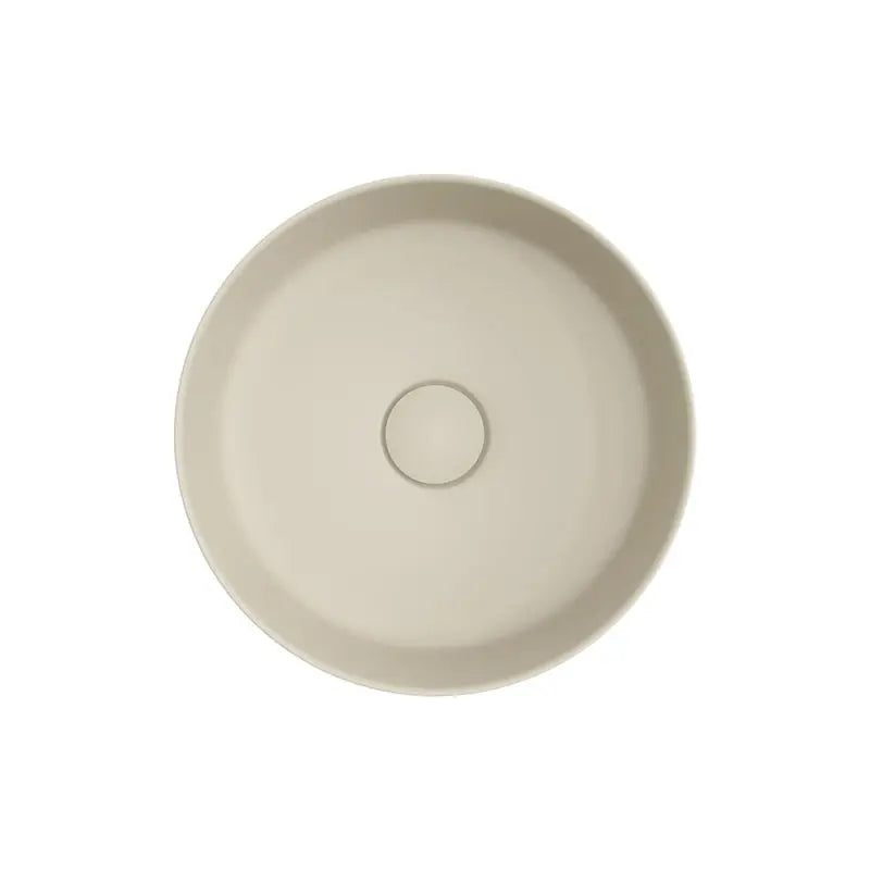 Reba Mini Above Counter Basin, Matte Khaki fienza