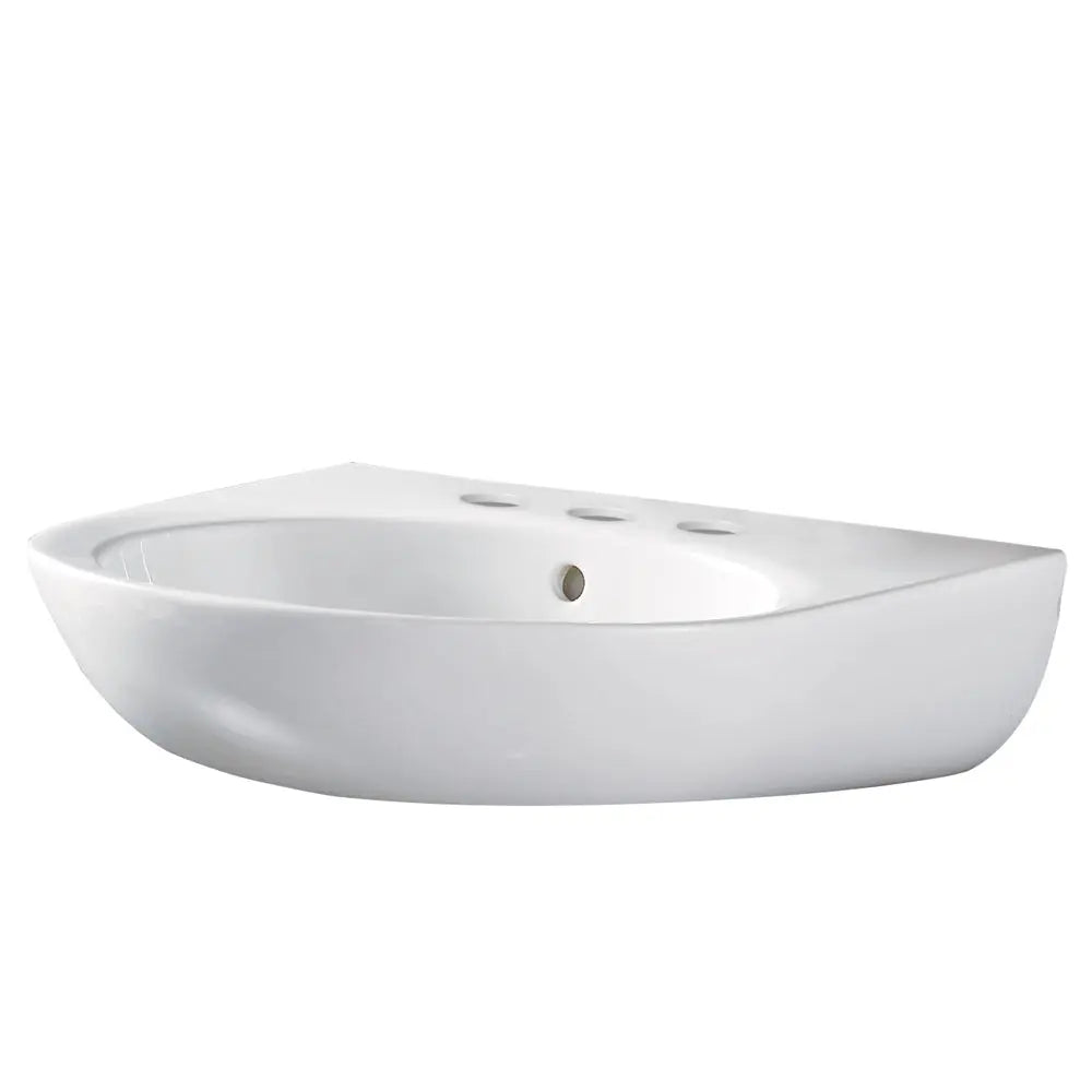 Stella Care Wall Basin (No Shroud), 3 Tap Holes fienza