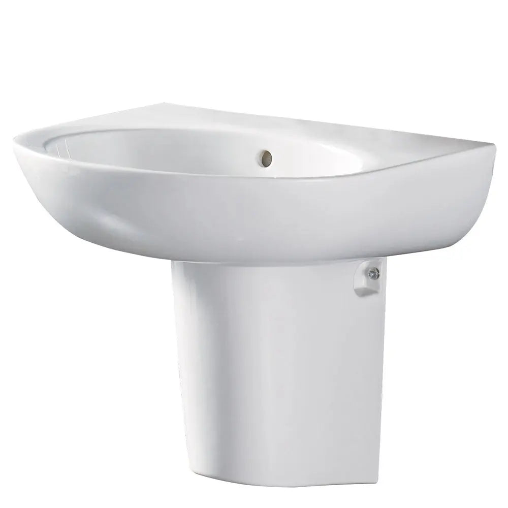 Stella Care Wall Basin, With Shroud, No Tap Hole fienza