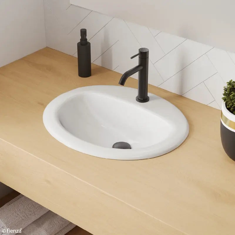 Stella Fully-Inset Basin, 1 Tap Hole fienza