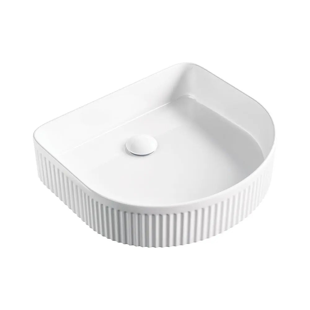 Eleanor Arch Above Counter Fluted Basin fienza