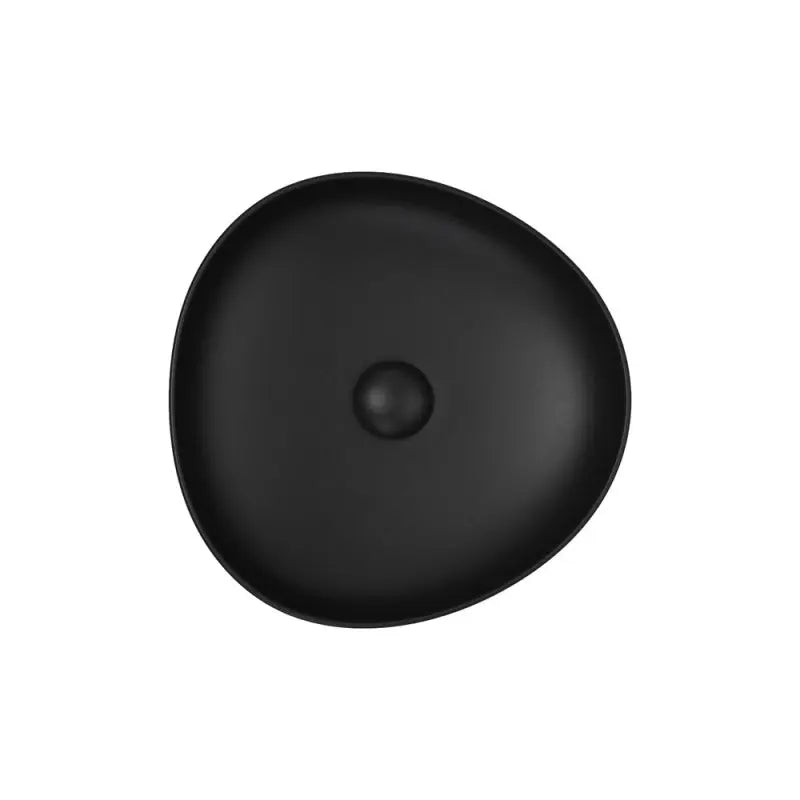 Pebble Small Above Counter Basin, Matte Black fienza