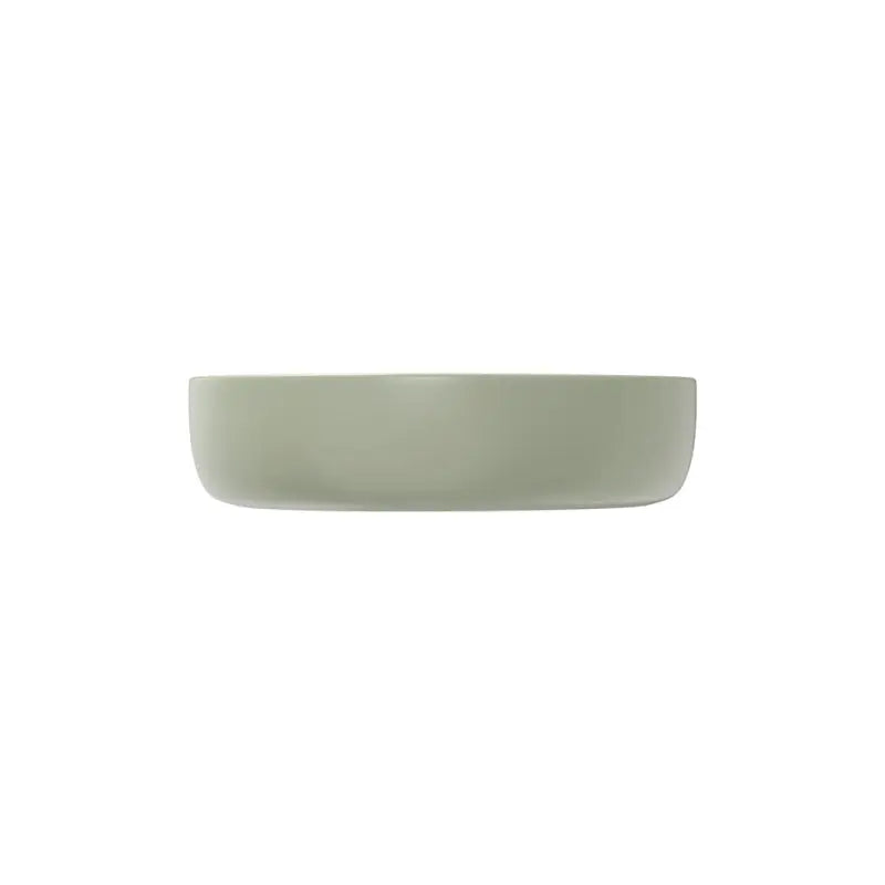 Pebble Small Above Counter Basin, Matte Olive fienza