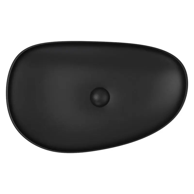 Pebble Large Above Counter Basin, Matte Black fienza