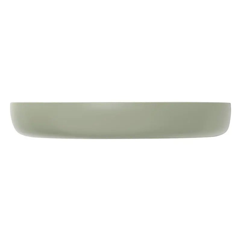 Pebble Large Above Counter Basin, Matte Olive fienza