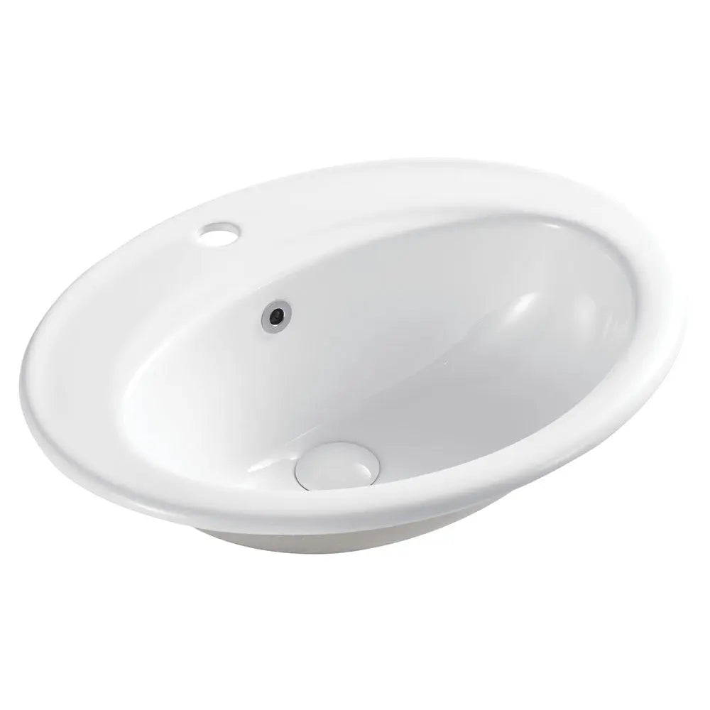 Lacy Fully-Inset Basin, 1 Tap Hole fienza