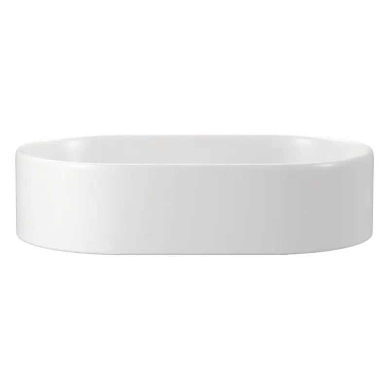 Aluca Pill Above Counter Basin, Matte White fienza