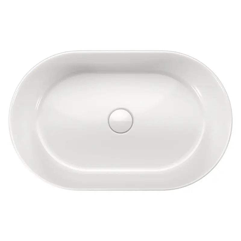 Aluca Pill Above Counter Basin, Gloss White fienza