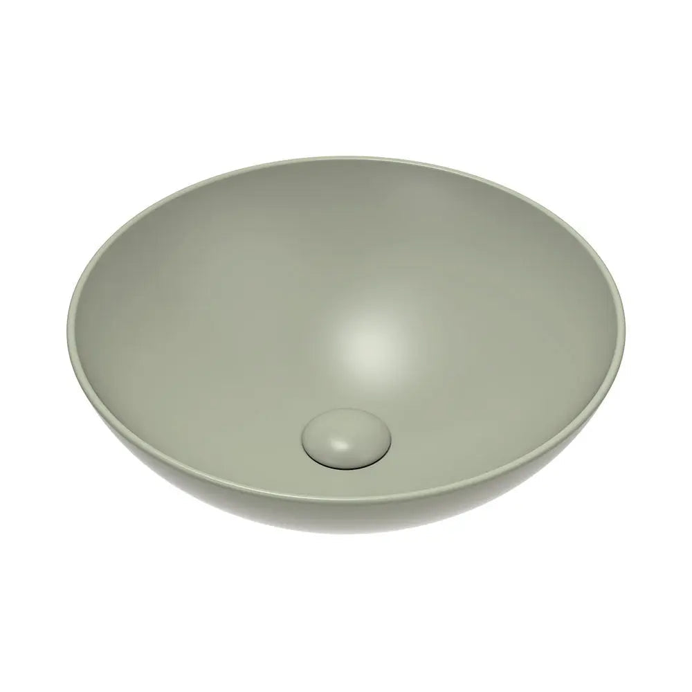Aluca Above Counter Basin, Matte Olive fienza