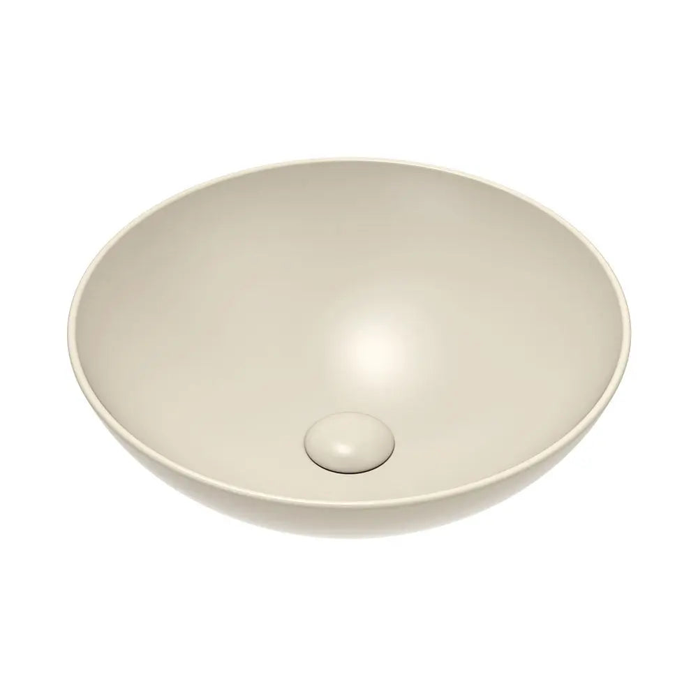Aluca Above Counter Basin, Matte Khaki fienza