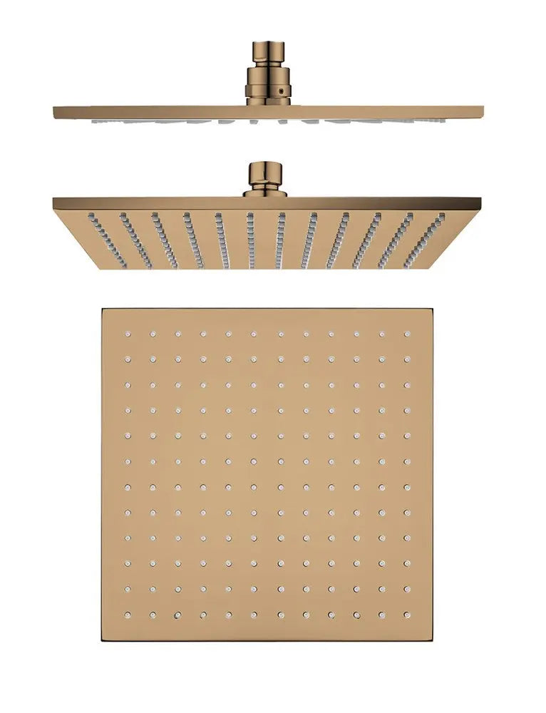 250mm Rose Gold Shower Head Aquaperla