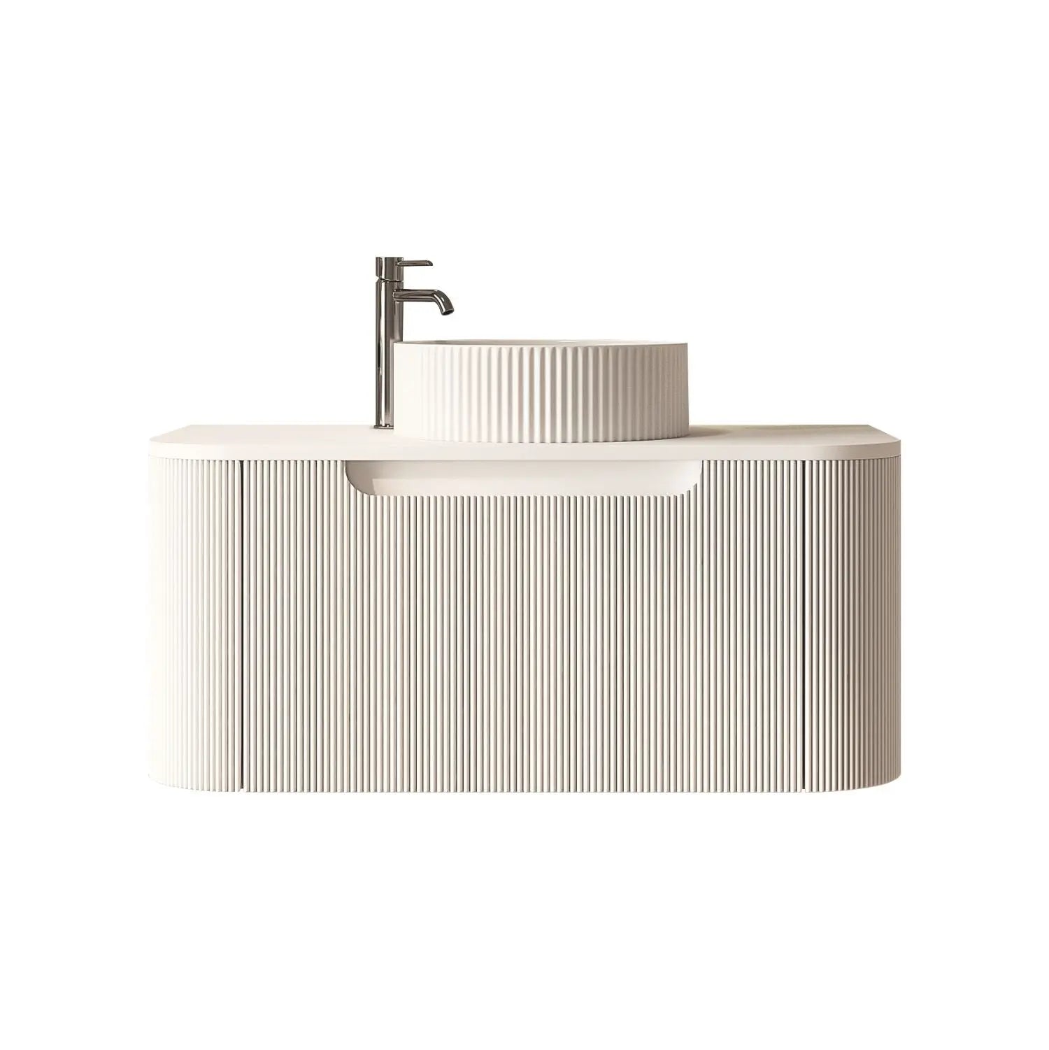 Rome 750mm Wall-Hung Cabinet - Matt White mercioaustralia