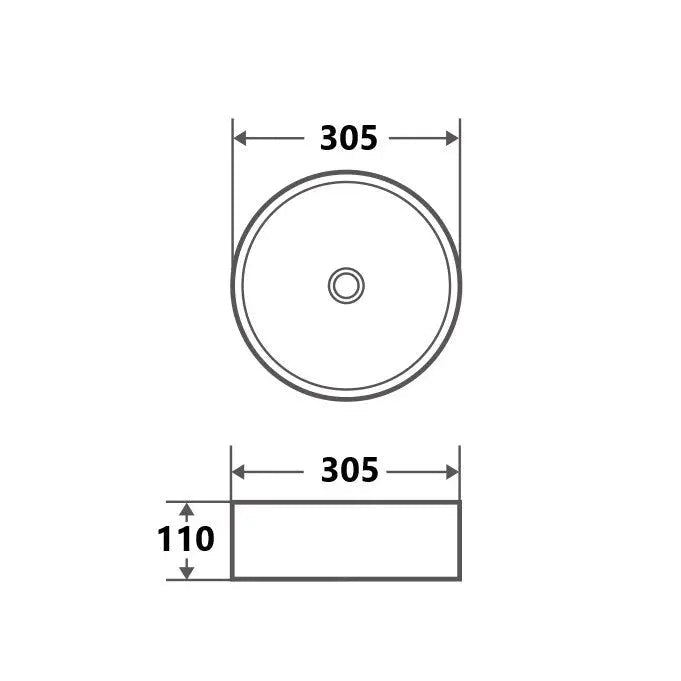 Spin 30 Counter-top Round Basin mercioaustralia
