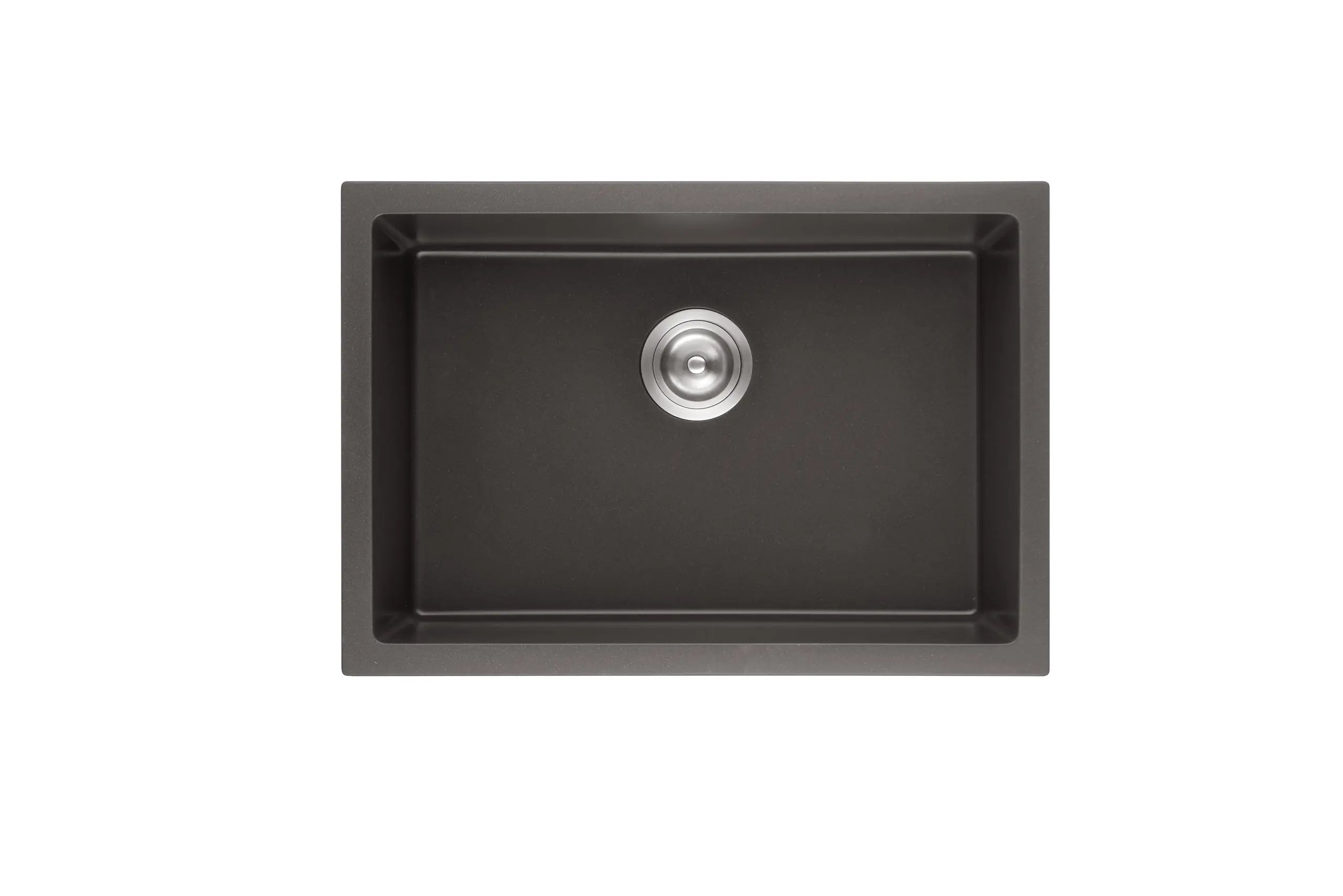 Matte Black Single Bowl Quartz Sink 730*460*226mm Poseidonbk