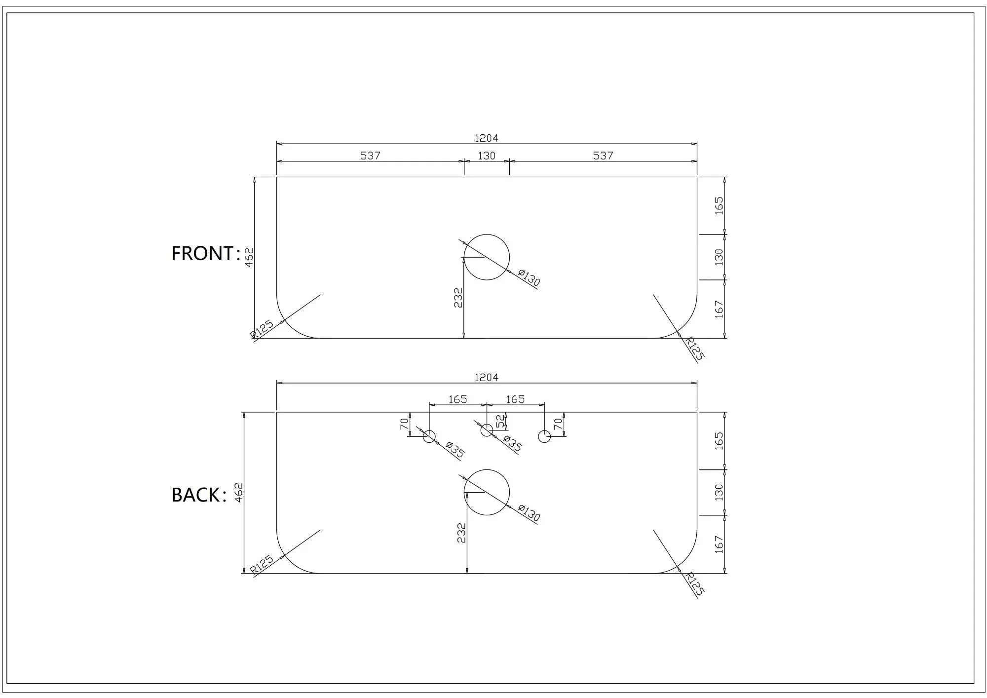 Rome 1200mm Wall-Hung Cabinet - Matt Black mercioaustralia