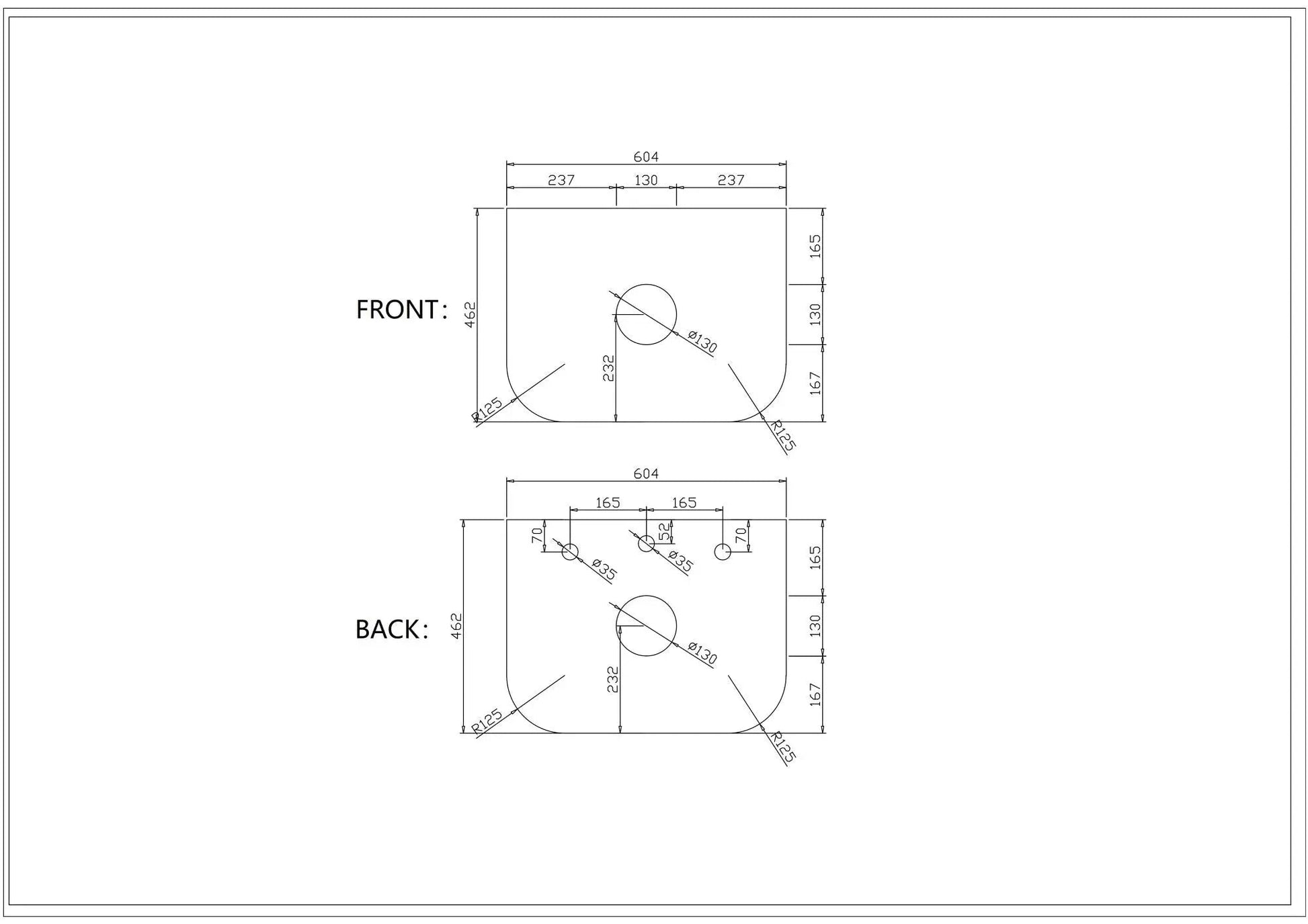 Rome 600mm Wall-Hung Cabinet - Matt White mercioaustralia