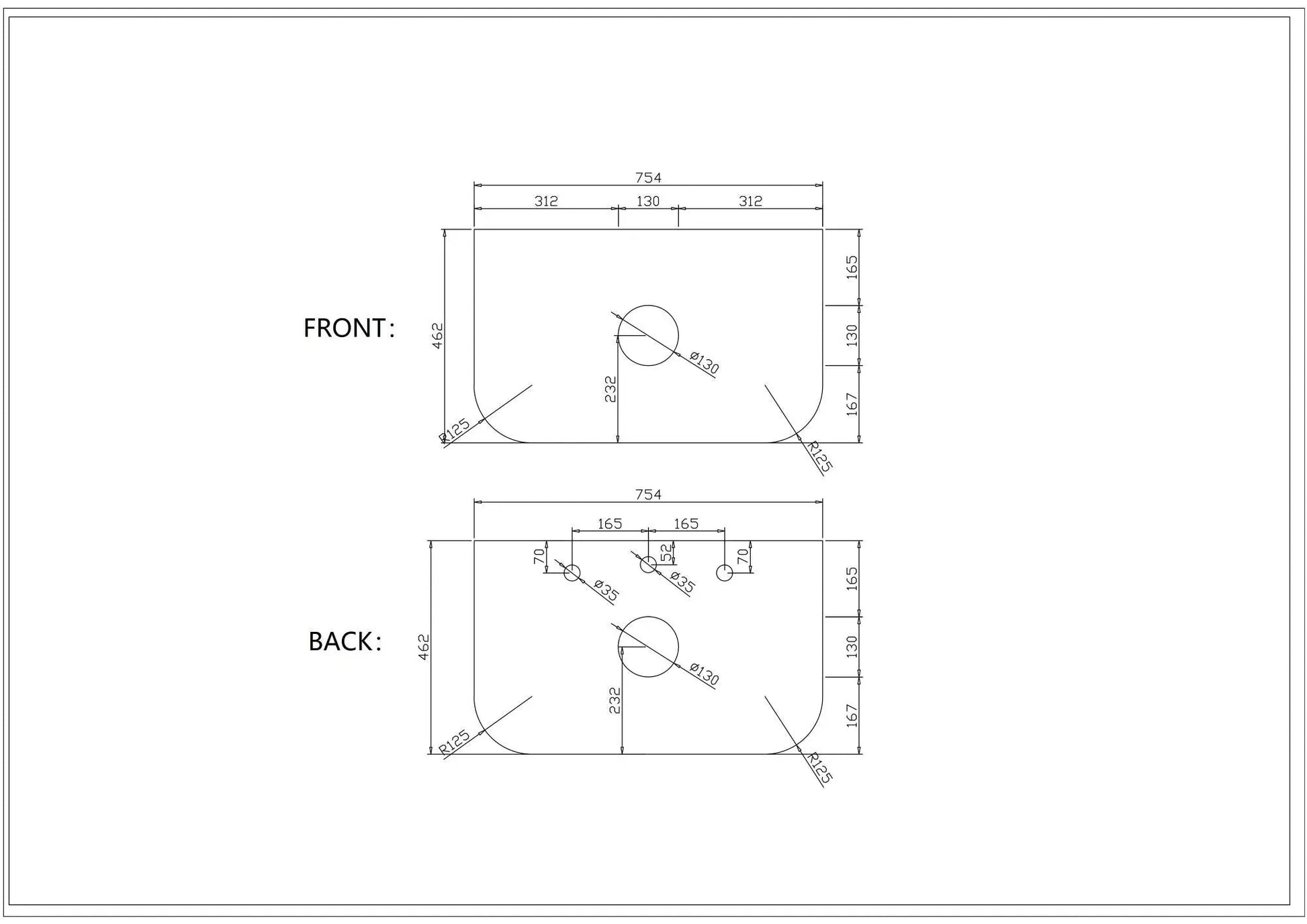 750mm Stone Top- Silica Free Quartz Stone mercioaustralia