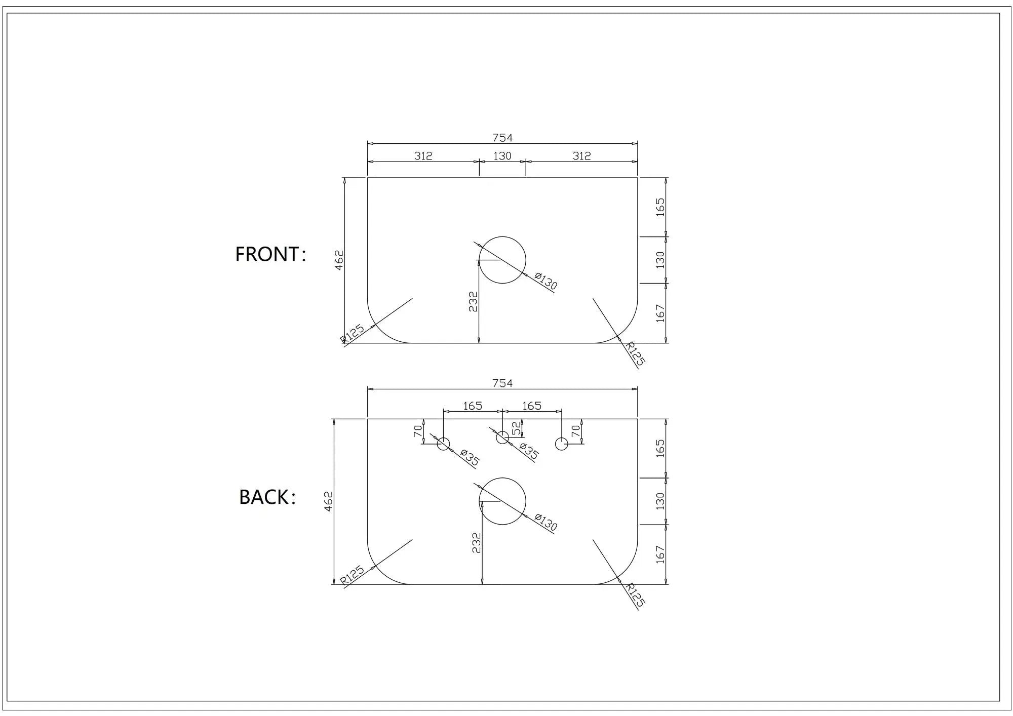 Rome 750mm Wall-Hung Cabinet - Bur Oak mercioaustralia