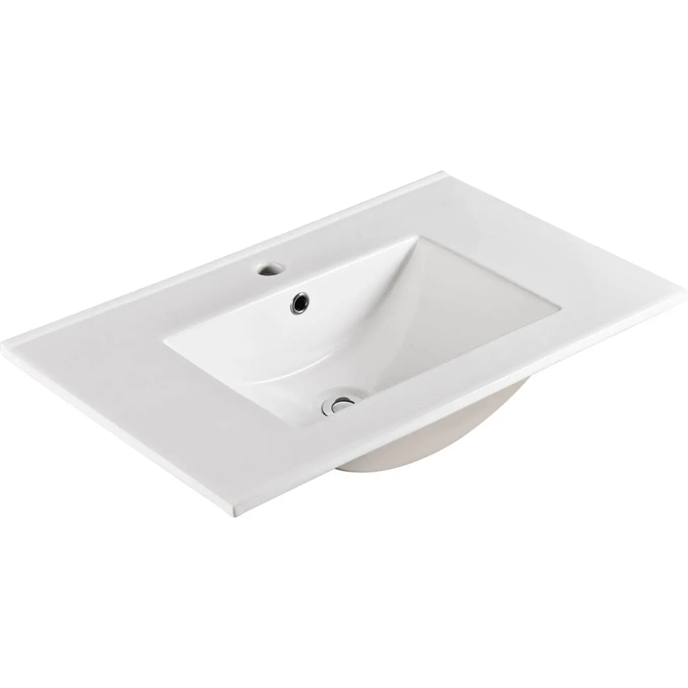 Dolce Full Depth Ceramic Basin Top 750 fienza