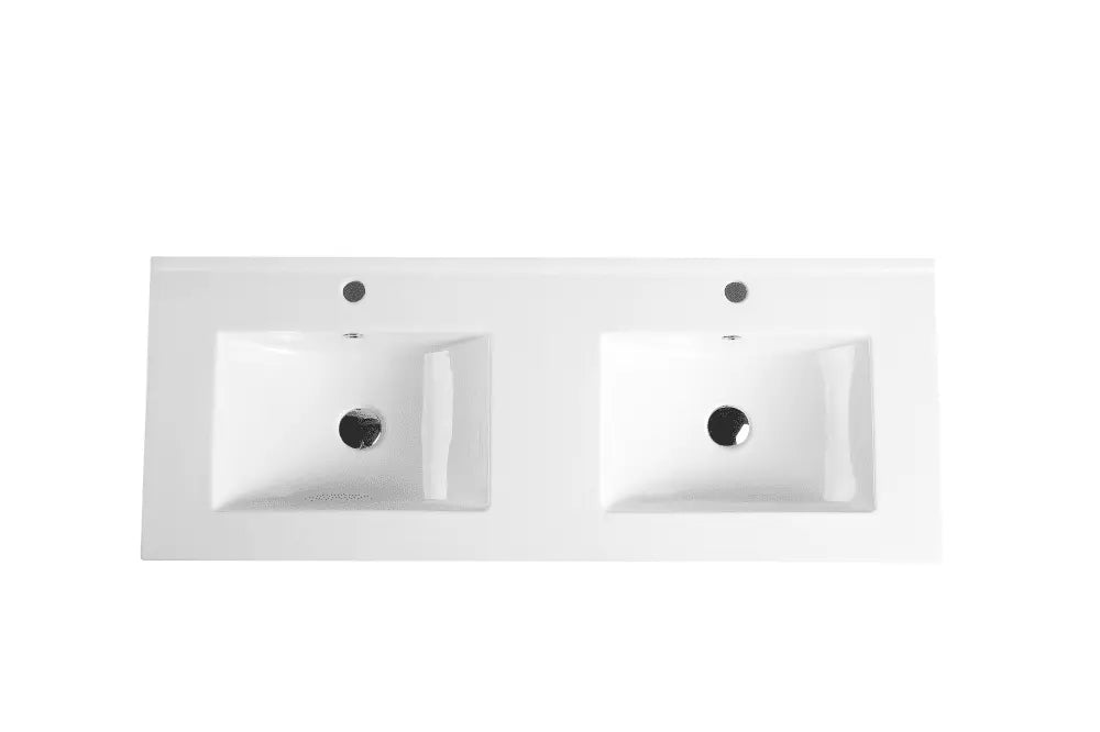 Mercio 1500mm Double Bowl Ceramic Top Vanity Basin mercioaustralia