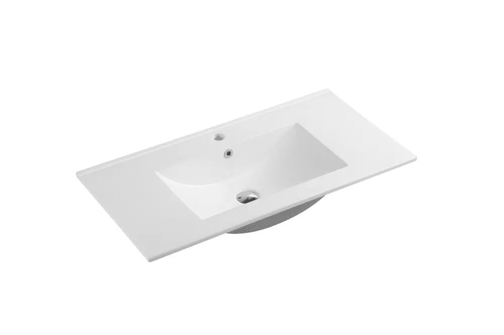 Mercio 900mm Slim Ceramic Top Vanity Basin mercioaustralia