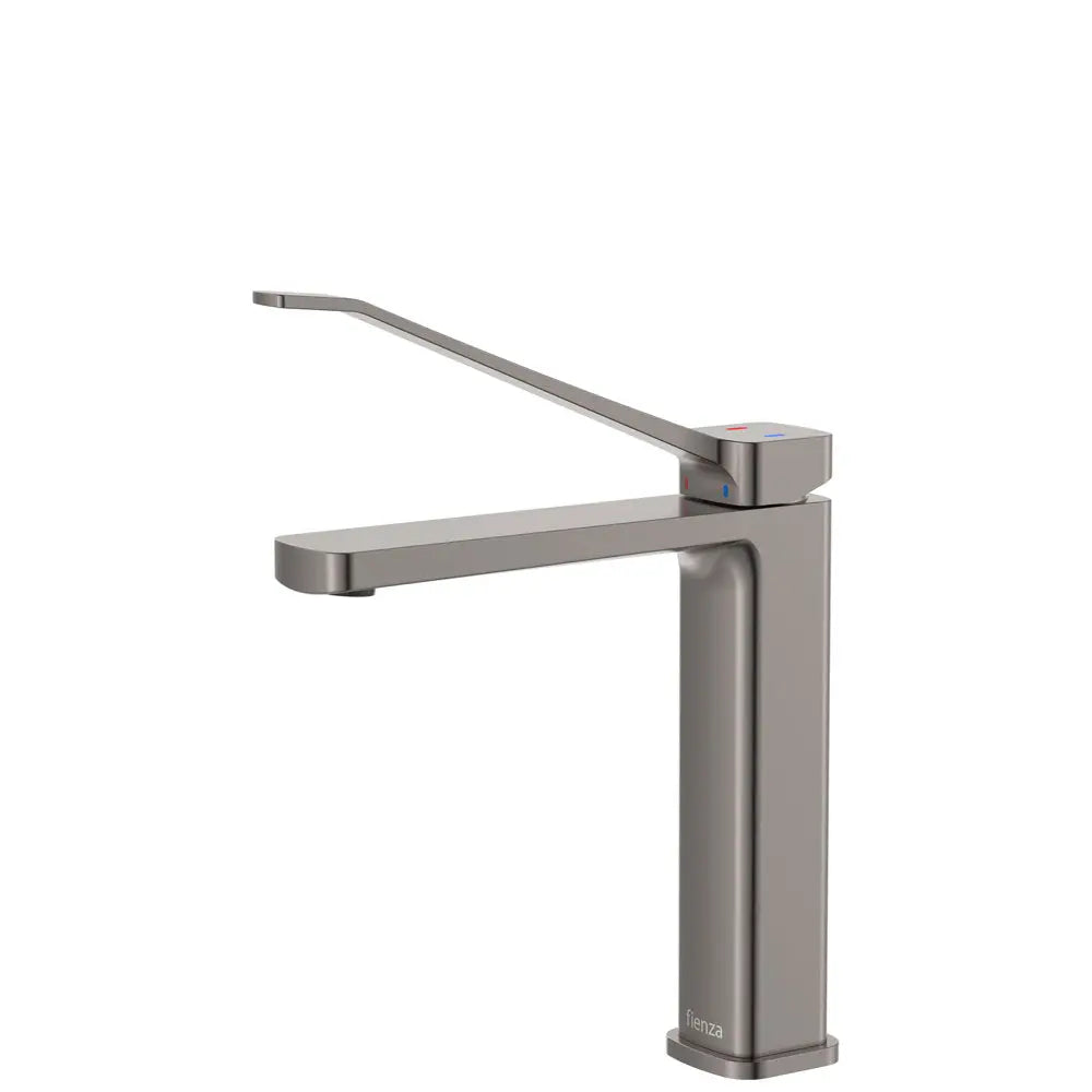 Tono Care Medium Basin Mixer, Gun Metal fienza