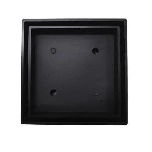 Matte Black Tile Insert Slim Smart Square Floor Waste Somer