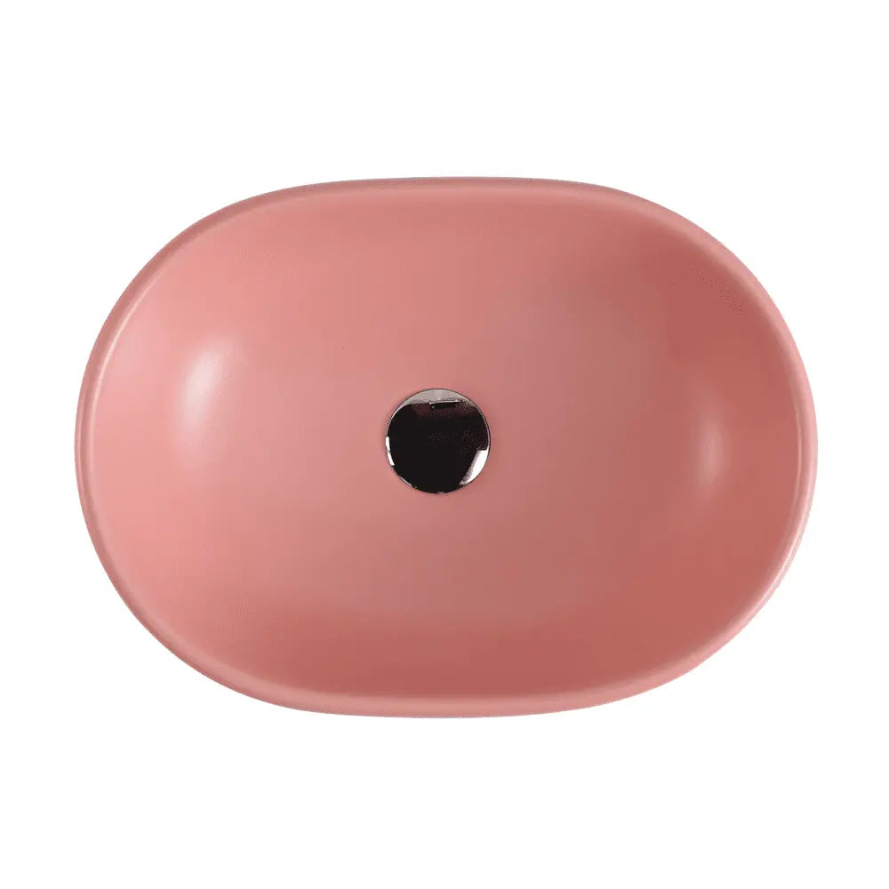 Vale 97 Counter-Top Oval Basin - Matt Pink mercioaustralia