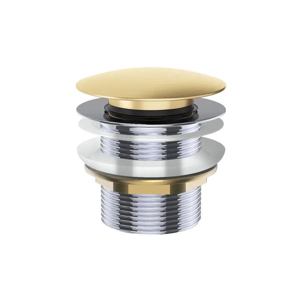Universal Pull-Out/Pop-Up Brass Cap Bath Waste, Non-Overflow, Urban Brass fienza