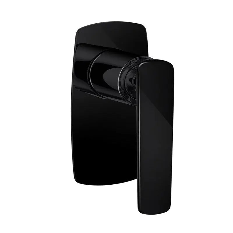 Bellino High Gloss Black Wall Mixer Aquaperla