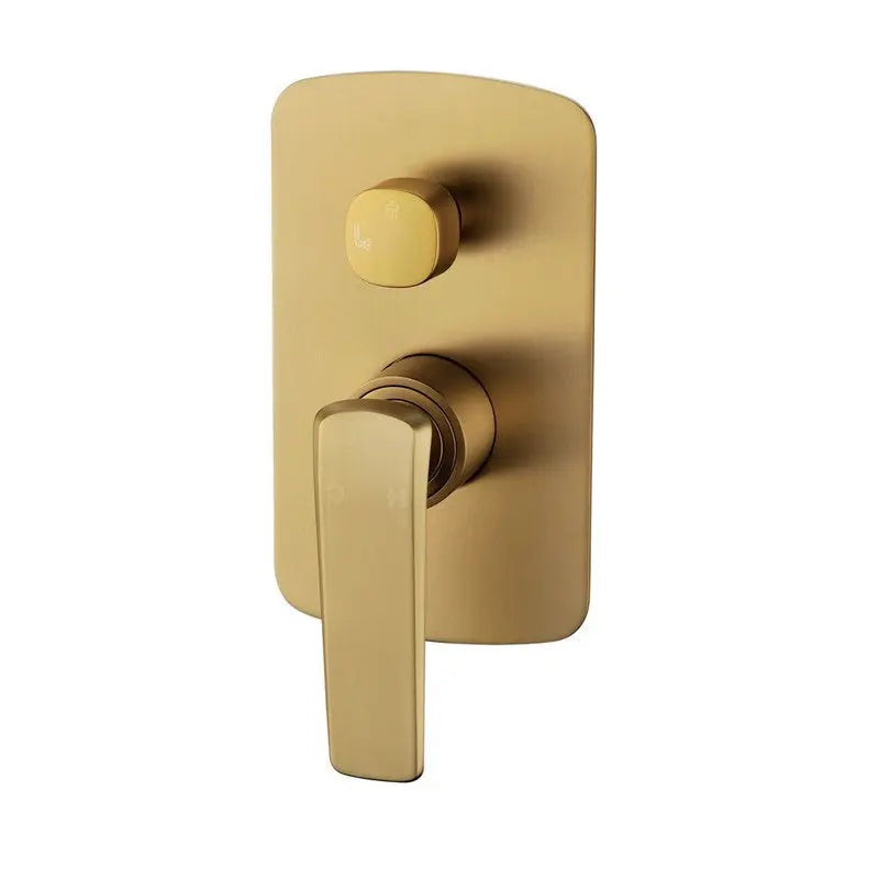 ESPERIA - Brushed Brass Diverter Mixer Aquaperla