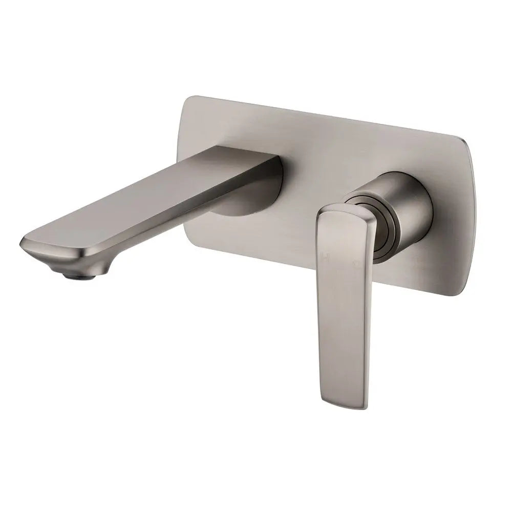 ESPERIA - Brushed Nickel Spout Mixer Aquaperla