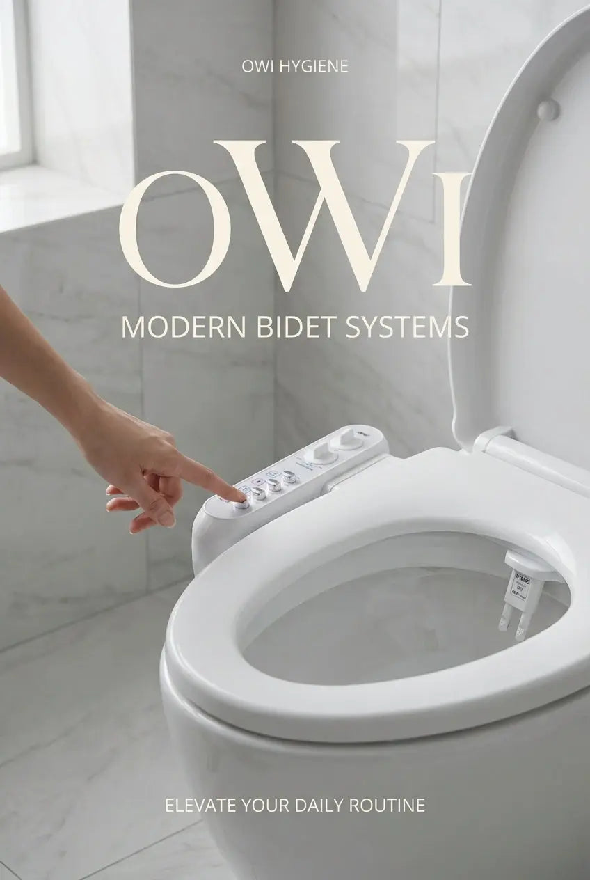 OWI Bidet Attachment for Toilet, Non Electric, Easy to Install OWI