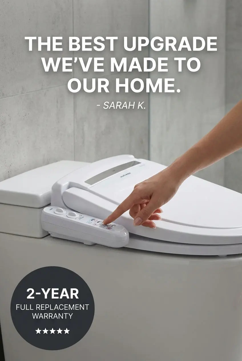 OWI Non-Electric Bidet Toilet Seat Technology From Korea OWI