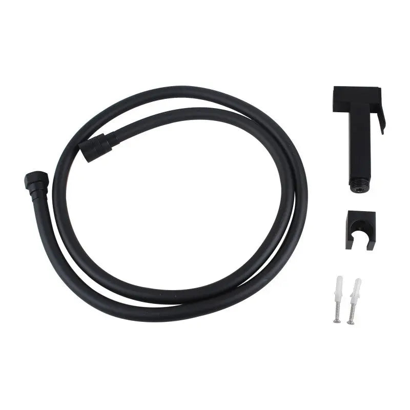 Black Brass Toilet Bidet Aquaperla