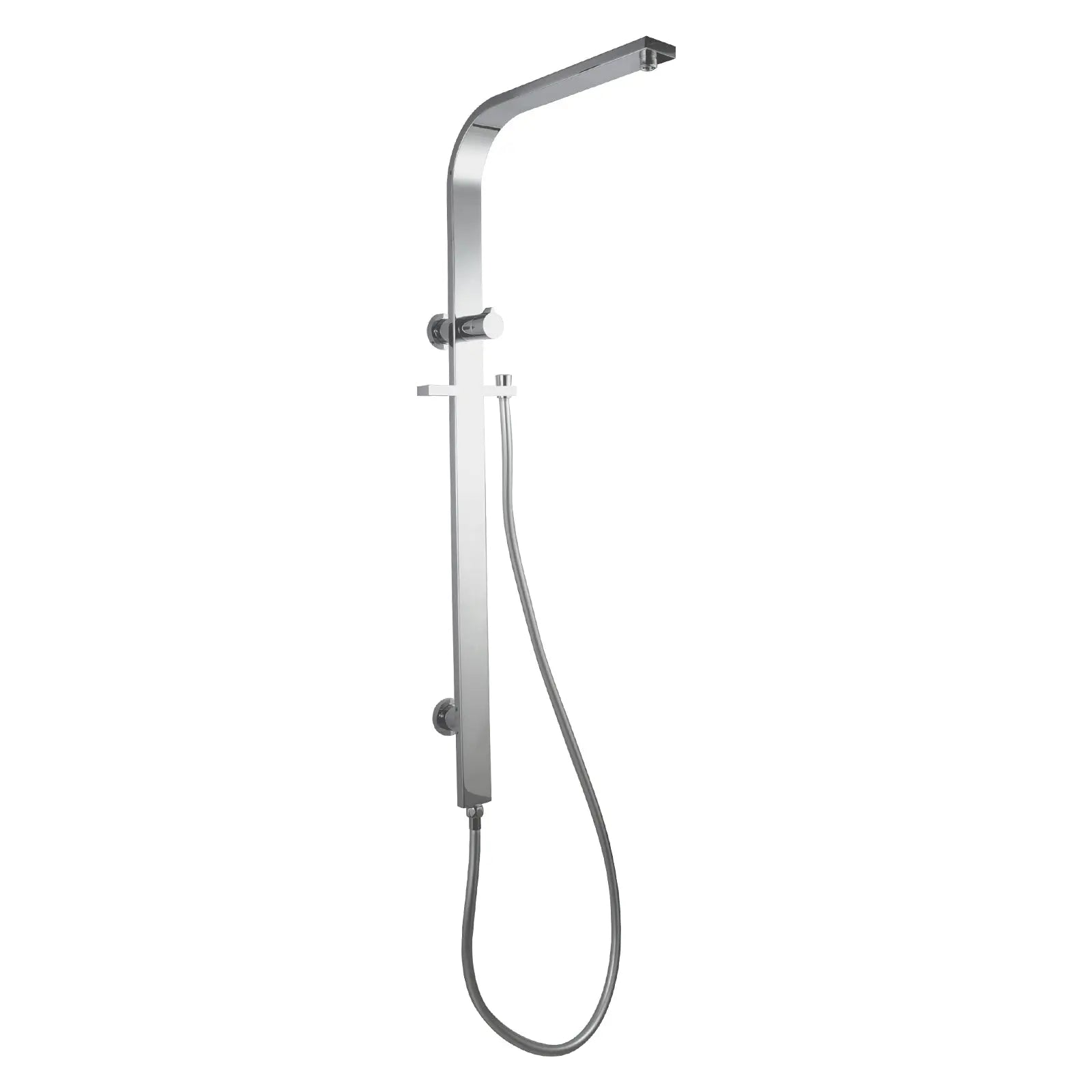 Chrome Shower Rail Aquaperla