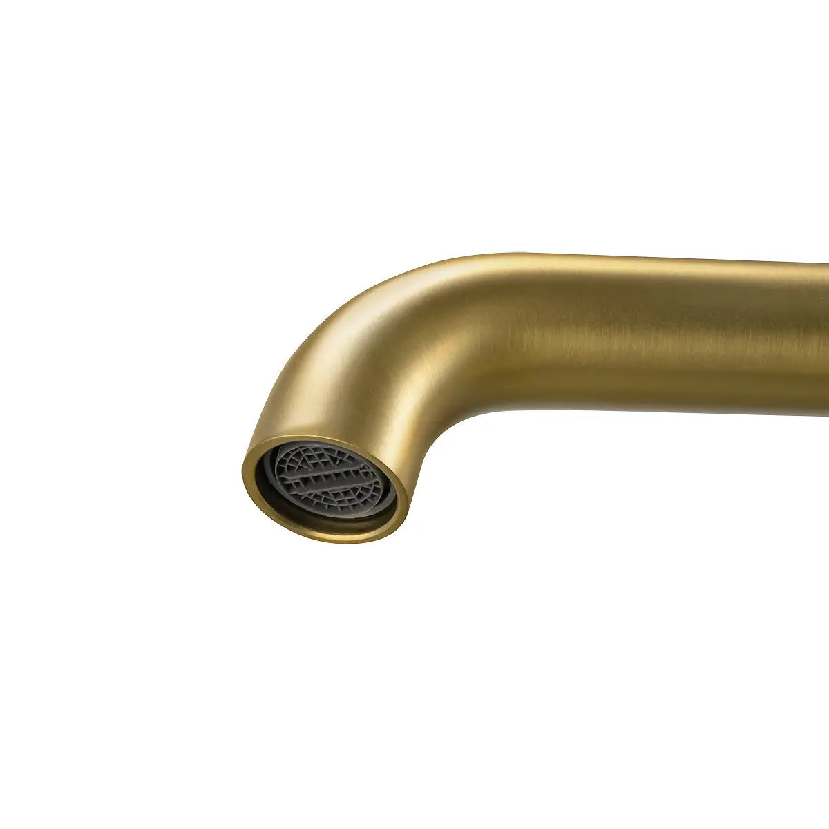 LUCID PIN - Brushed Brass Tall Basin Mixer Aquaperla