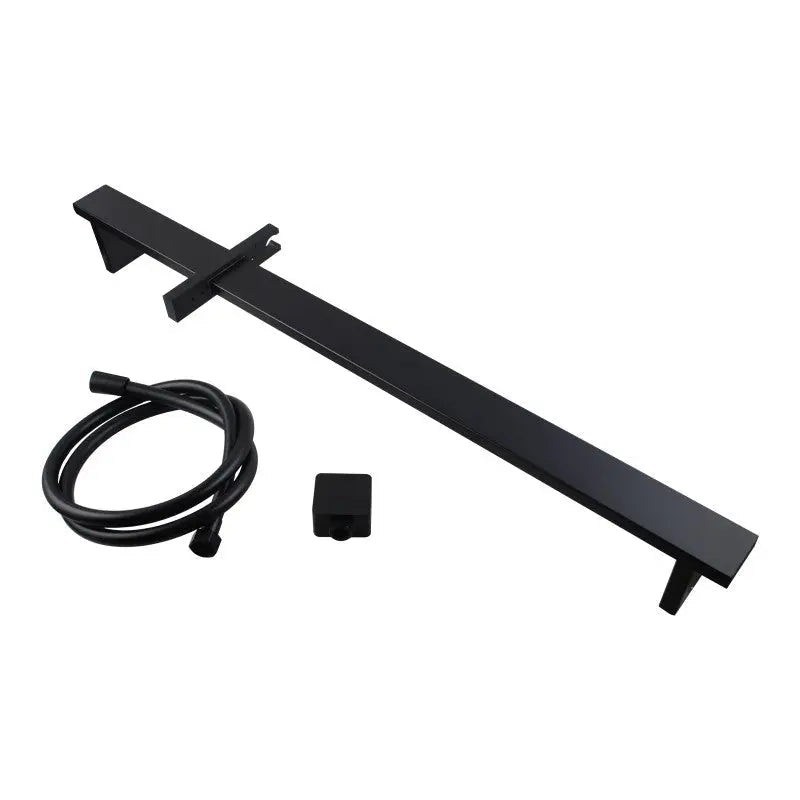 Black Shower Rail Aquaperla