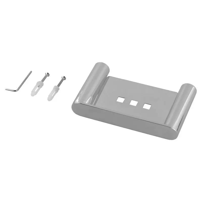 RUSHY - Chrome Soap Dish Aquaperla