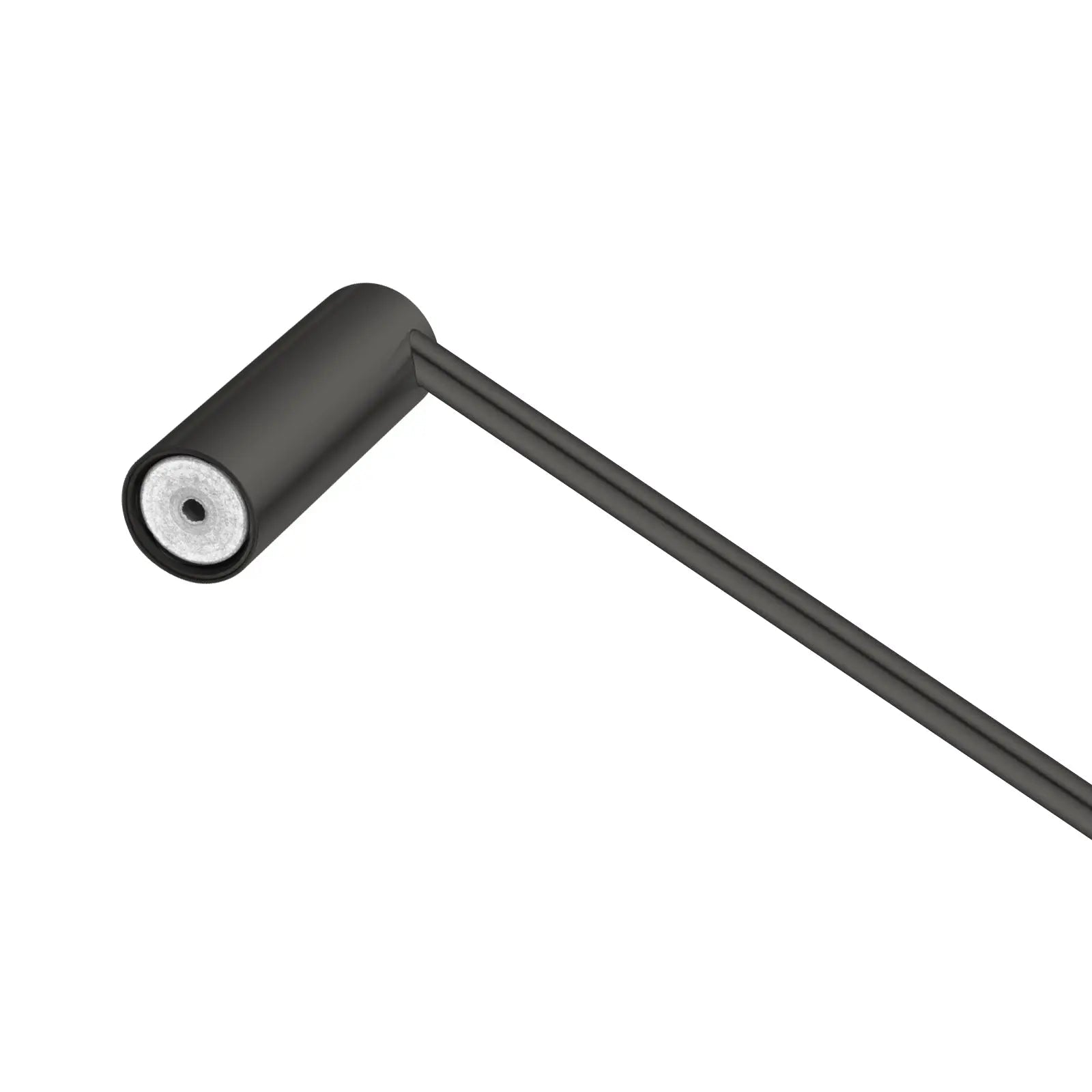 600mm Gunmetal Single Towel Rail Aquaperla