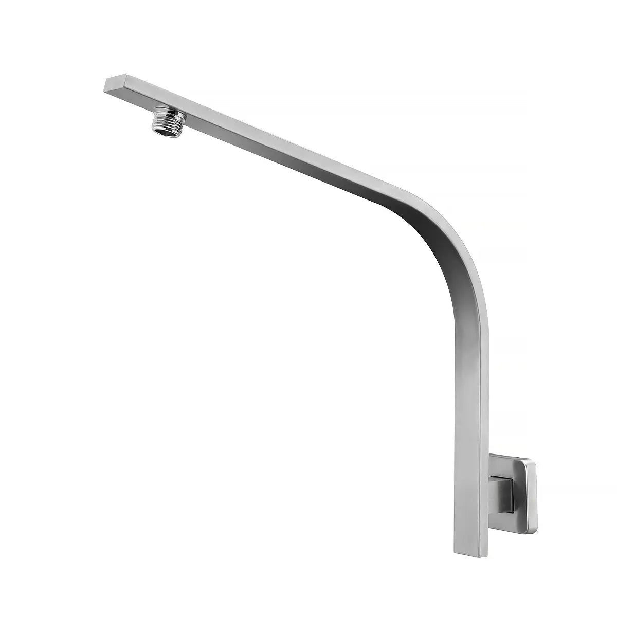 Brushed Nickel Wall Shower Arm Aquaperla